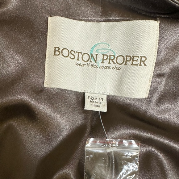 Boston Proper Faux Fur Jacket - Picture 3 of 3